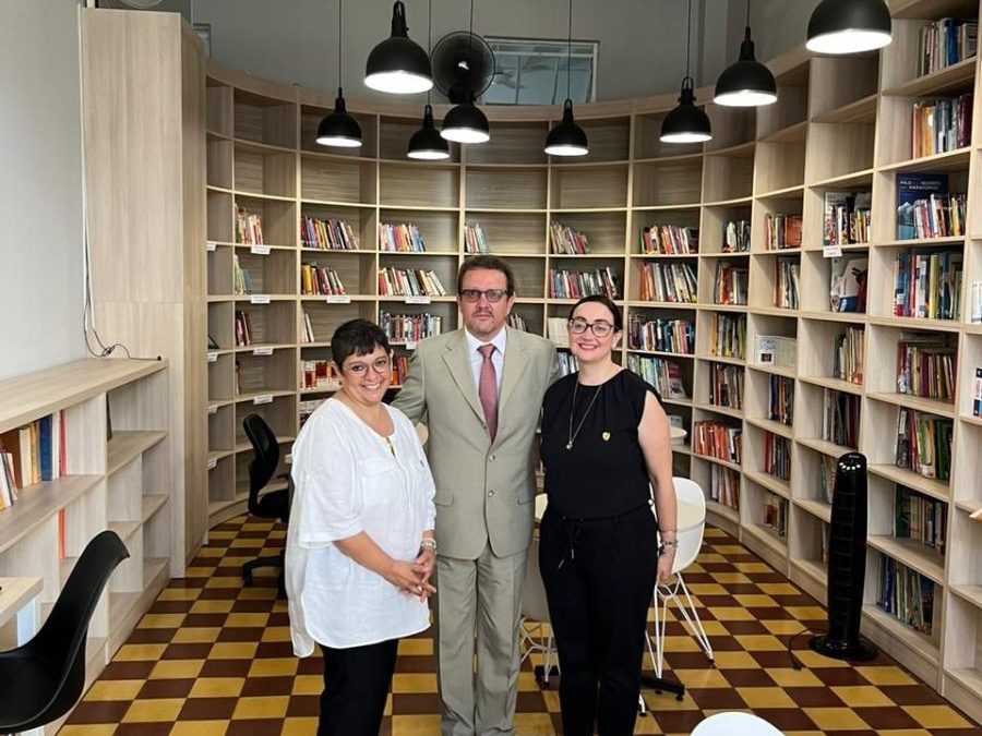 Inaugurazione della biblioteca “Italo Calvino”