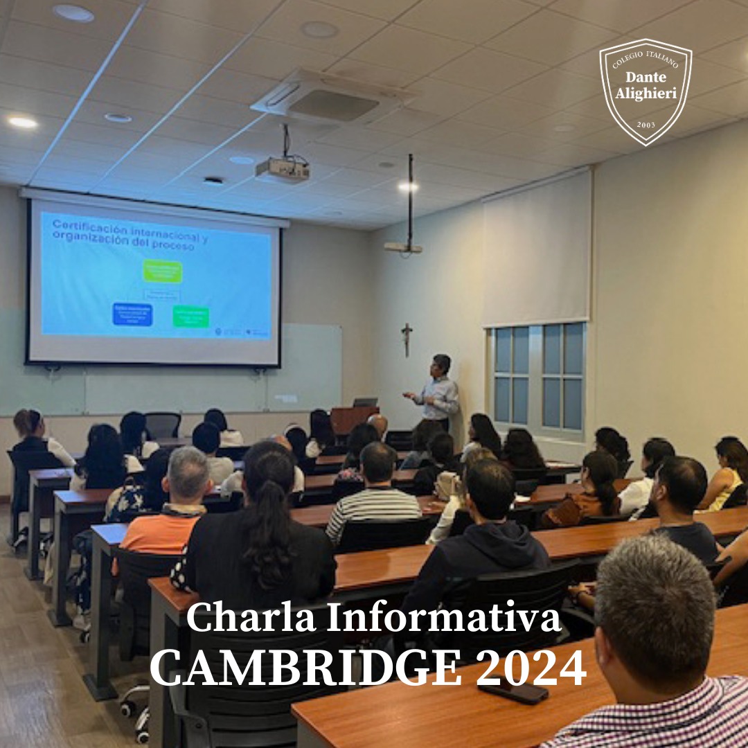 Charla informativa Cambridge 2024